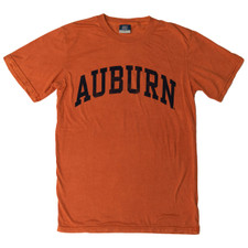 orange Auburn short sleeve shirt